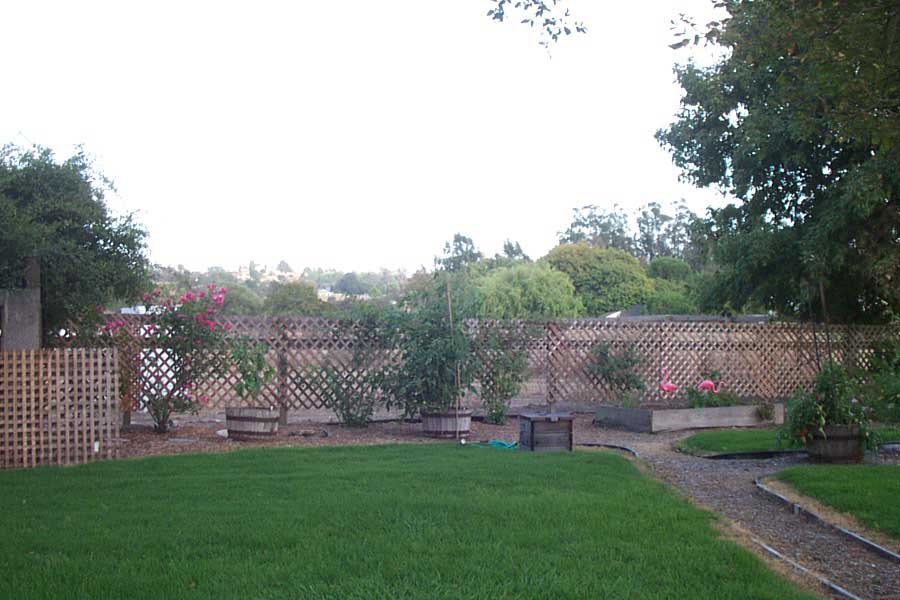 back fence